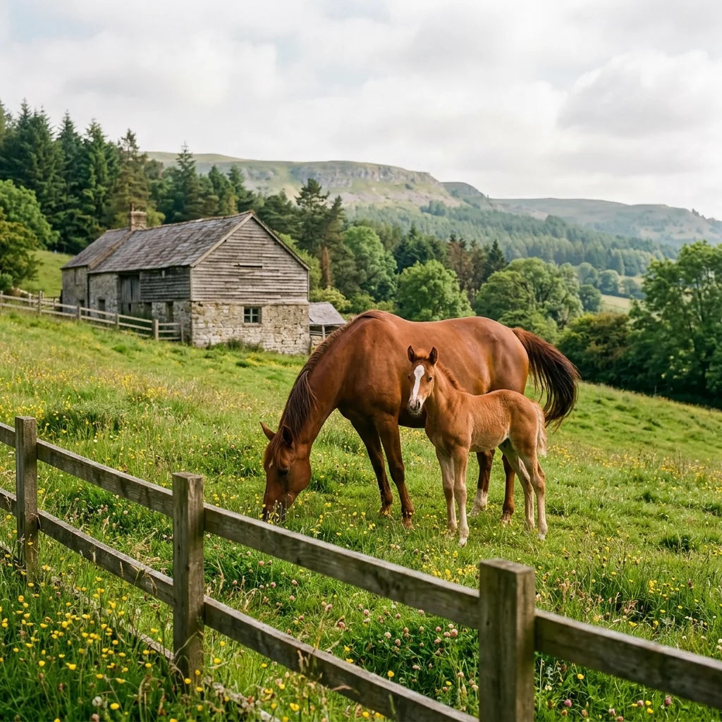 Élevage de chevaux, Écurie Utopia, Saint-Alban-d'Hurtières