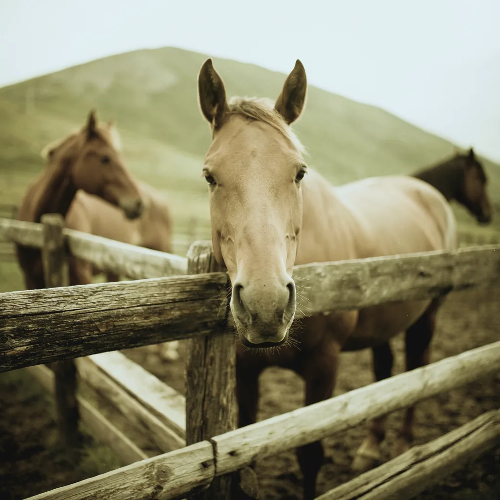 Pension pour chevaux à Saint-Alban-d'Hurtières, Savoie
